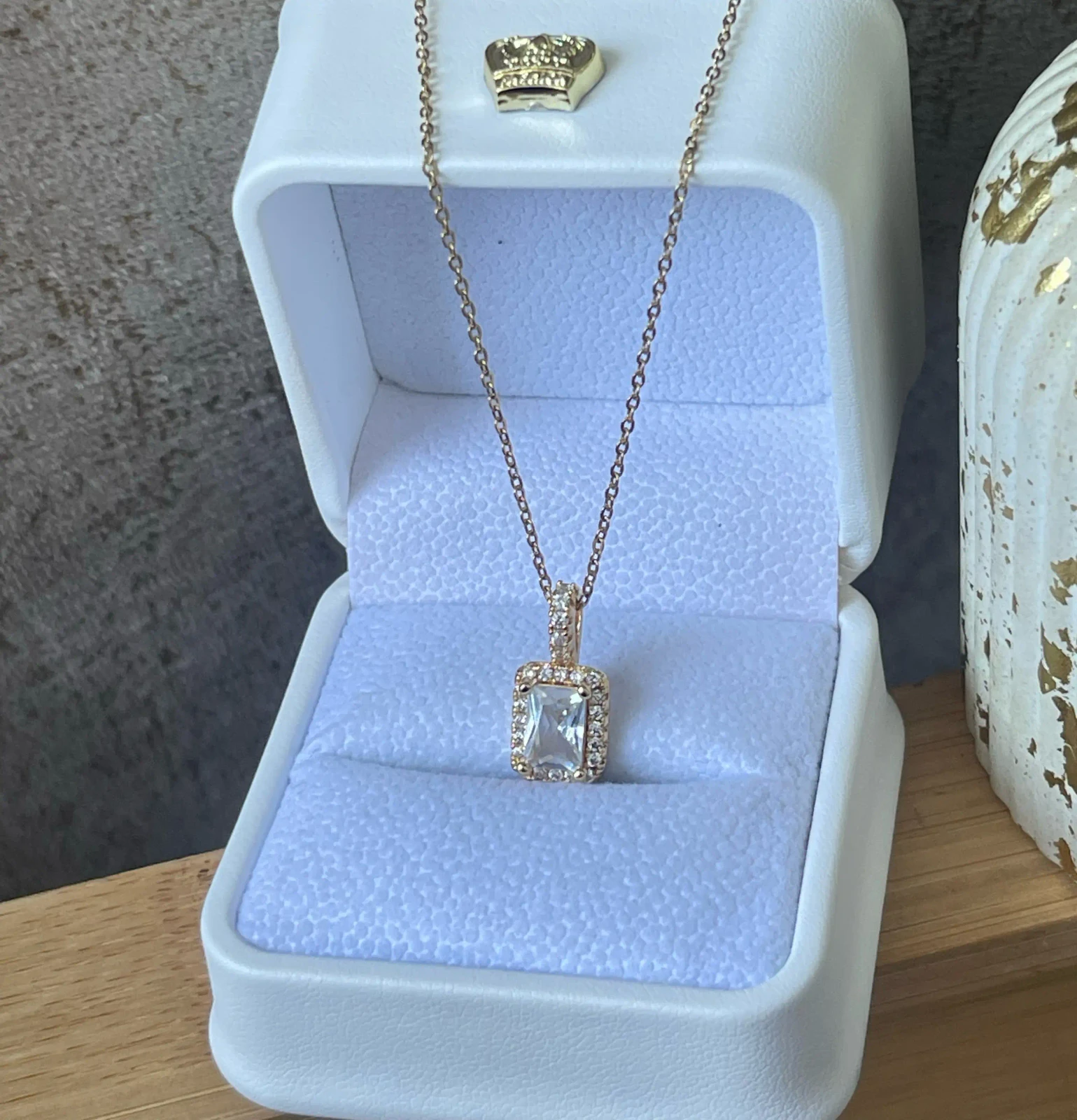 CADENA PIEDRA BRILLANTE
