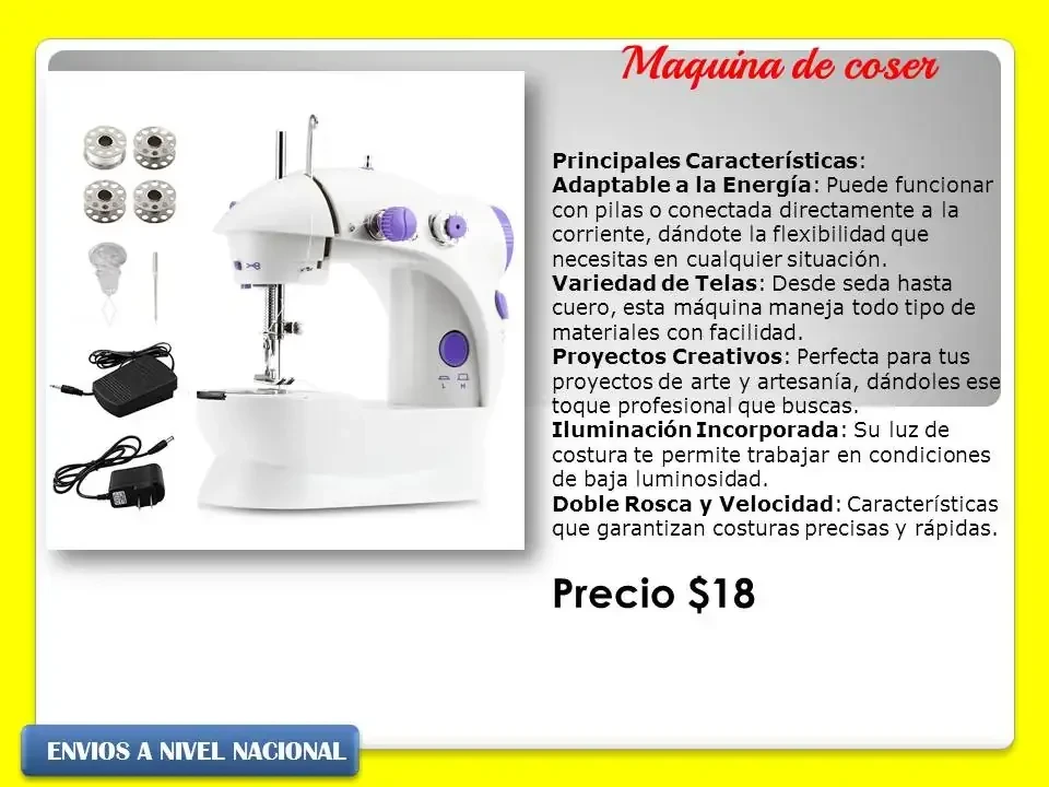 Mini máquina para costura 🧵 3