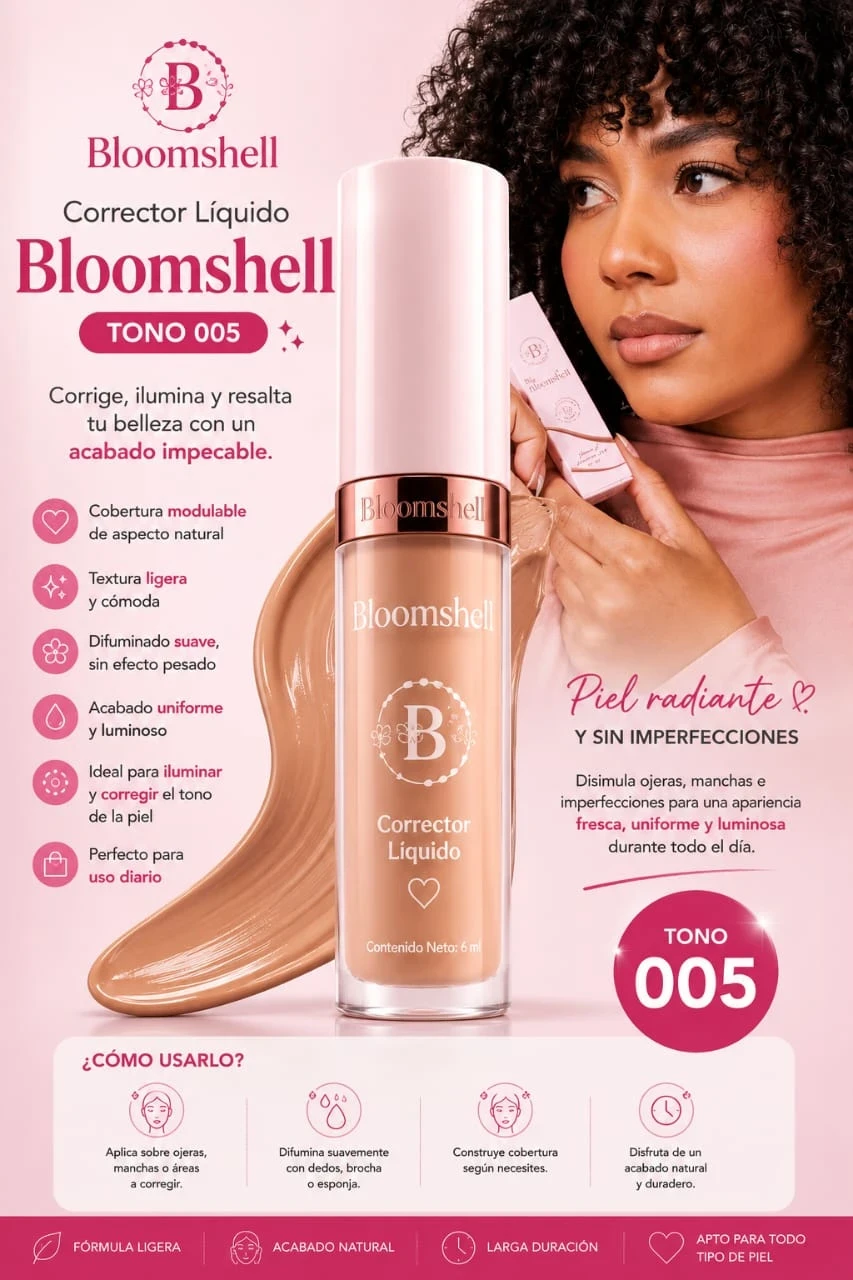 bloomshell corrector liquido 005.jfif