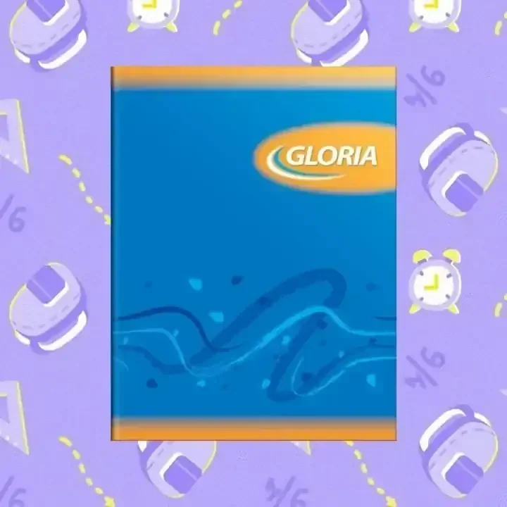 Cuaderno Gloria T/Flexible x 48 a Cuadros