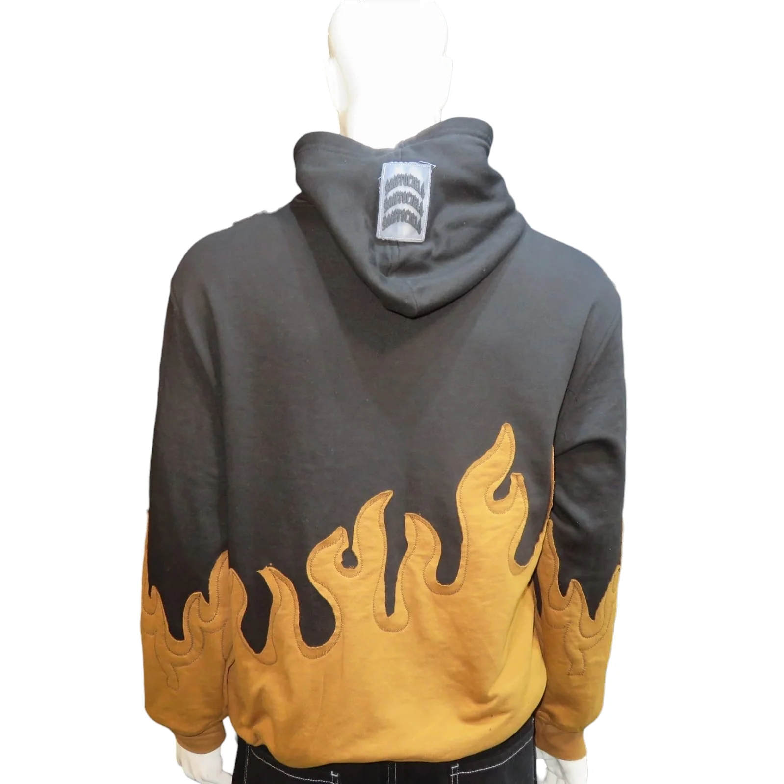 Sudadera de flama naranja 3