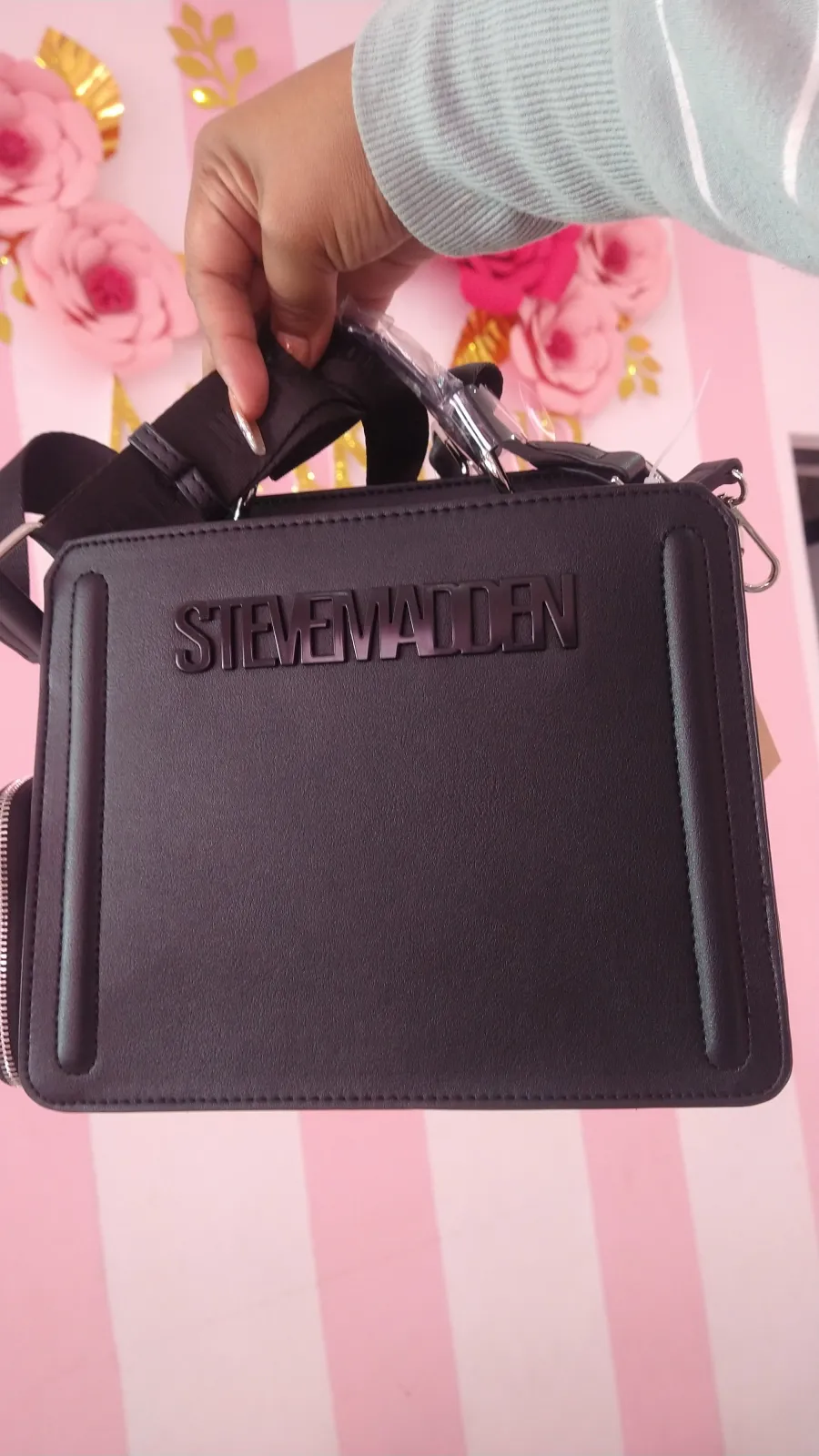 Bolsa stevenmadden negro