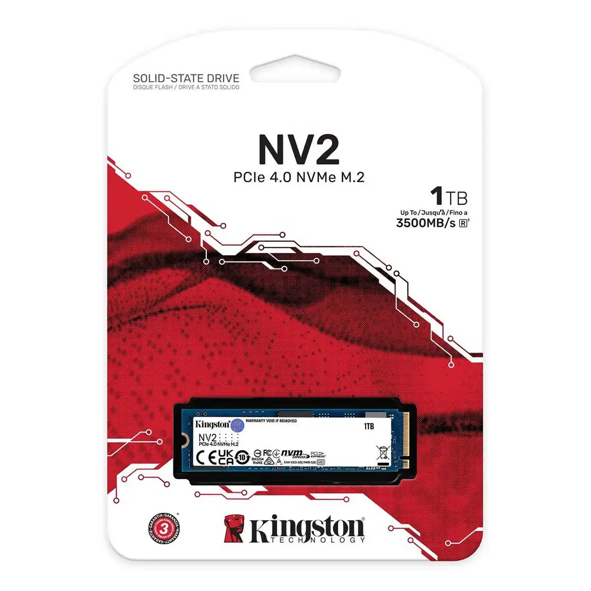 KINGSTON 1 TB Nv2 PCle 4 