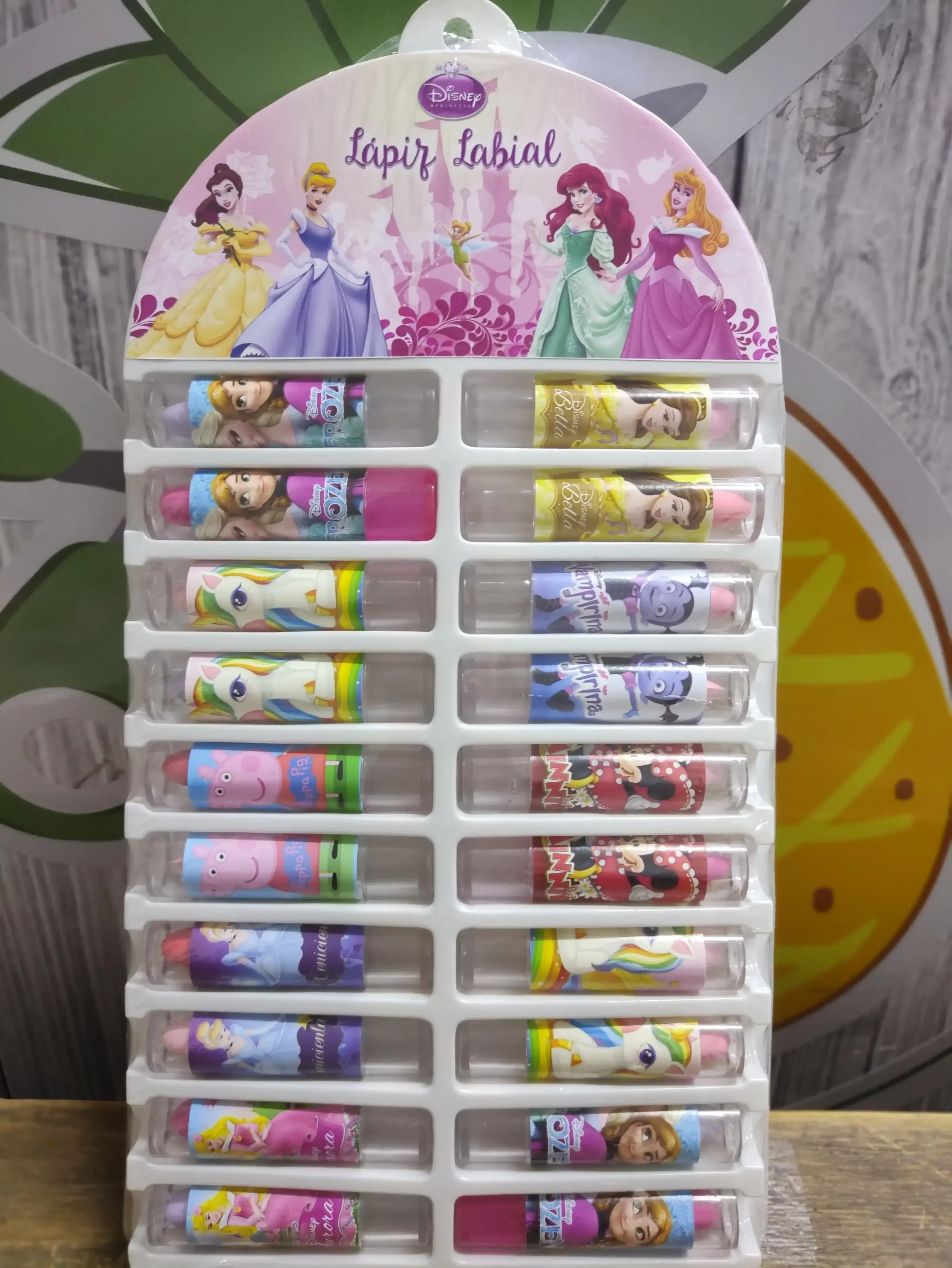 Labial infantil x 22 unidades 