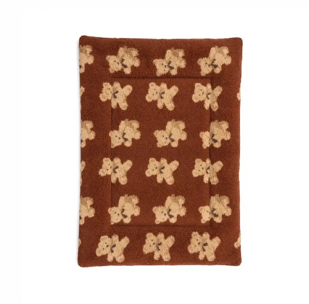 Cama Colchoneta Carnero Para Mascotas Perros y Gatos Ositos