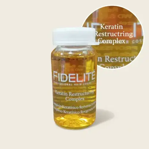 Ampolla fidelite keratina