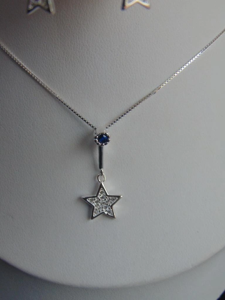 JUEGOS PLATA LEY 932 ESTRELLA PUNTO AZUL 2.5CM | 45CM LARGO 3