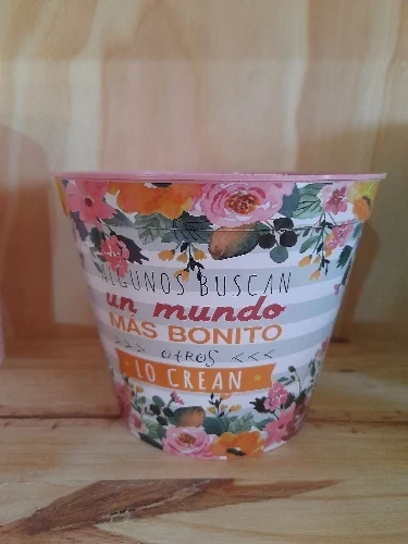 Maceta sublimada 8 5