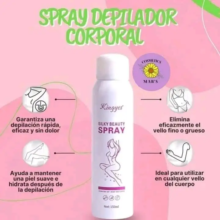 spray depilador kingyes