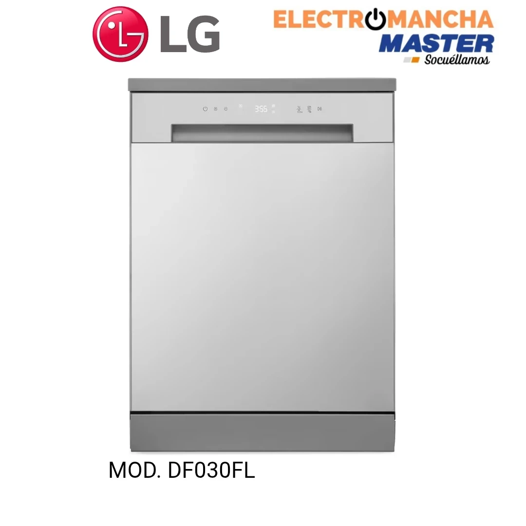 LAVAVAJILLAS LG DF030FL INOX. 13 CUB. E 