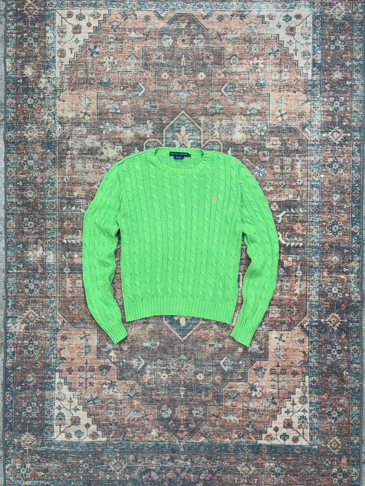 RALPH LAUREN CABLE-KNIT SWEATER