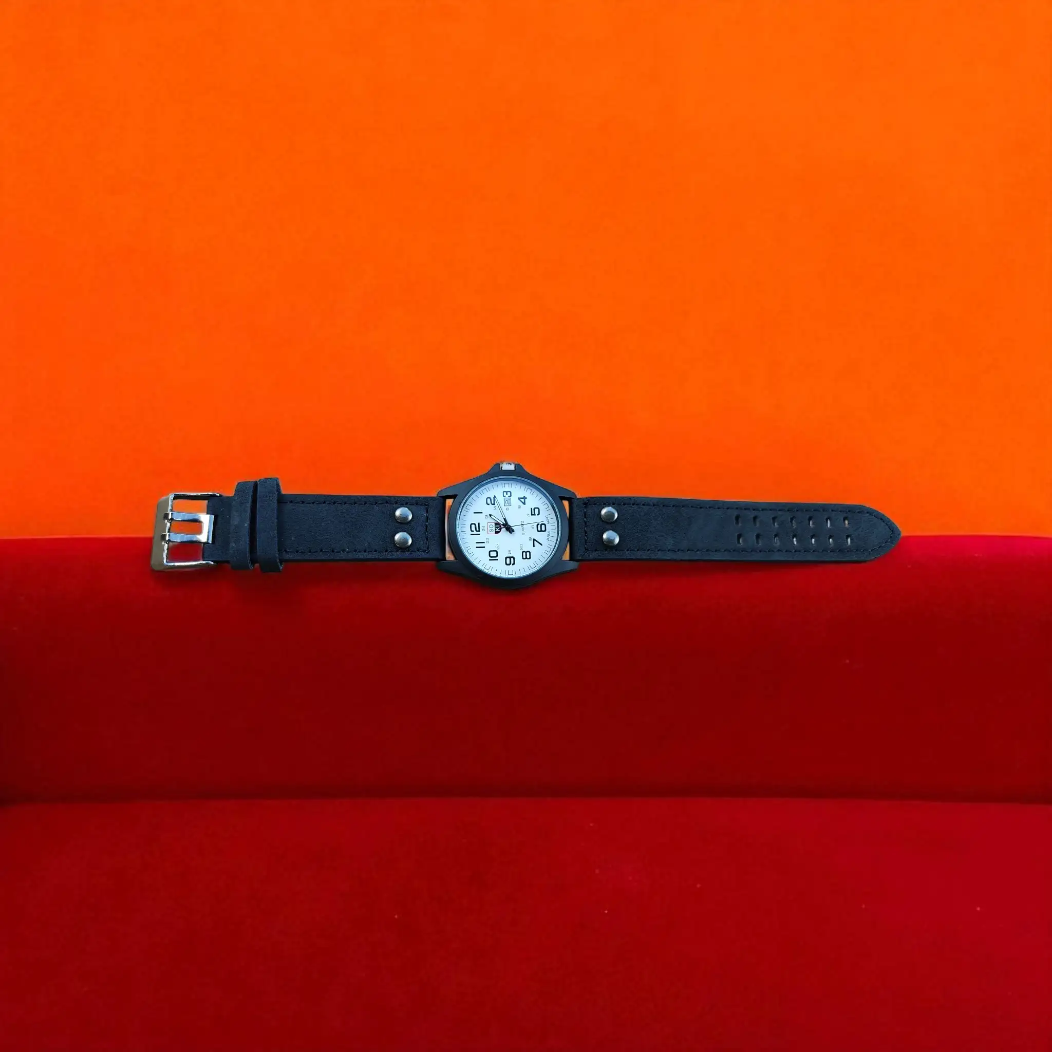 Reloj de hombre de Correa Negra 2