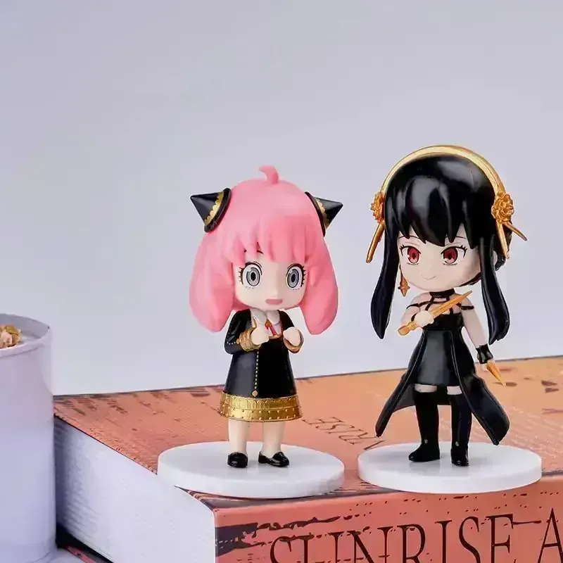 PACK 6PIEZAS ANIME SPYXFAMILY 8CM 3