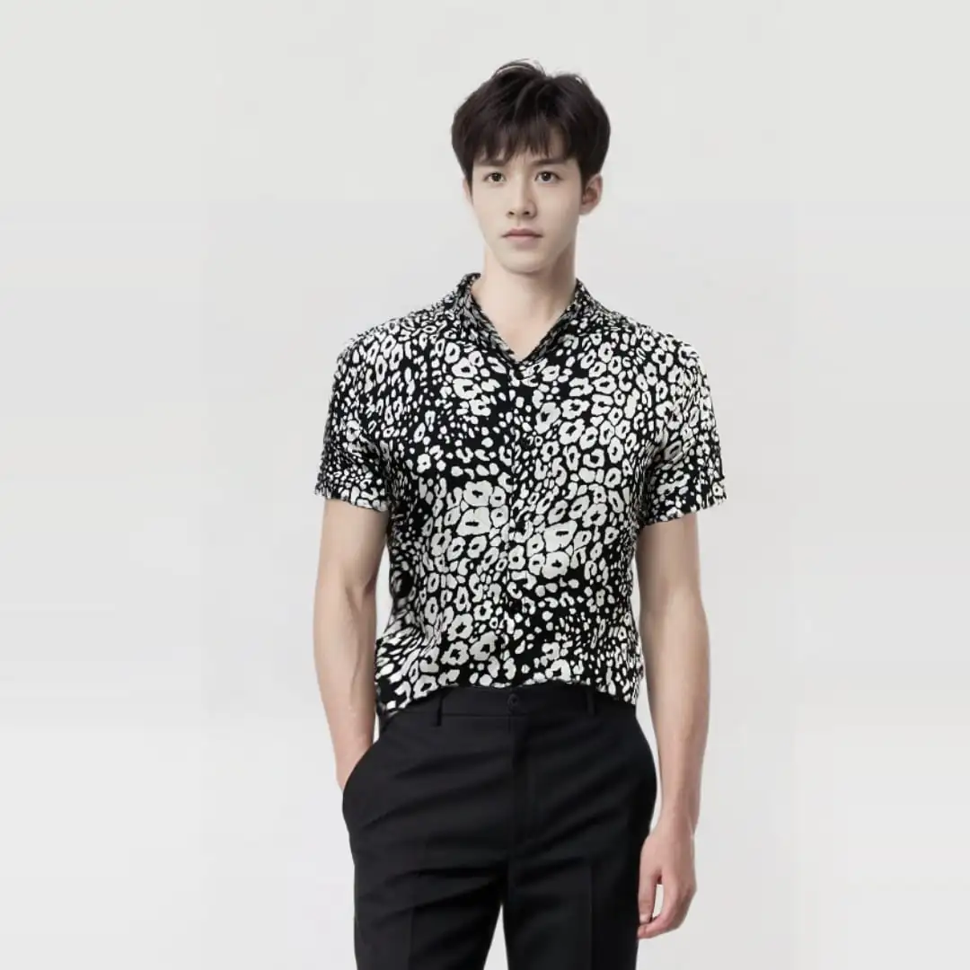 Camisa en chalis americano 