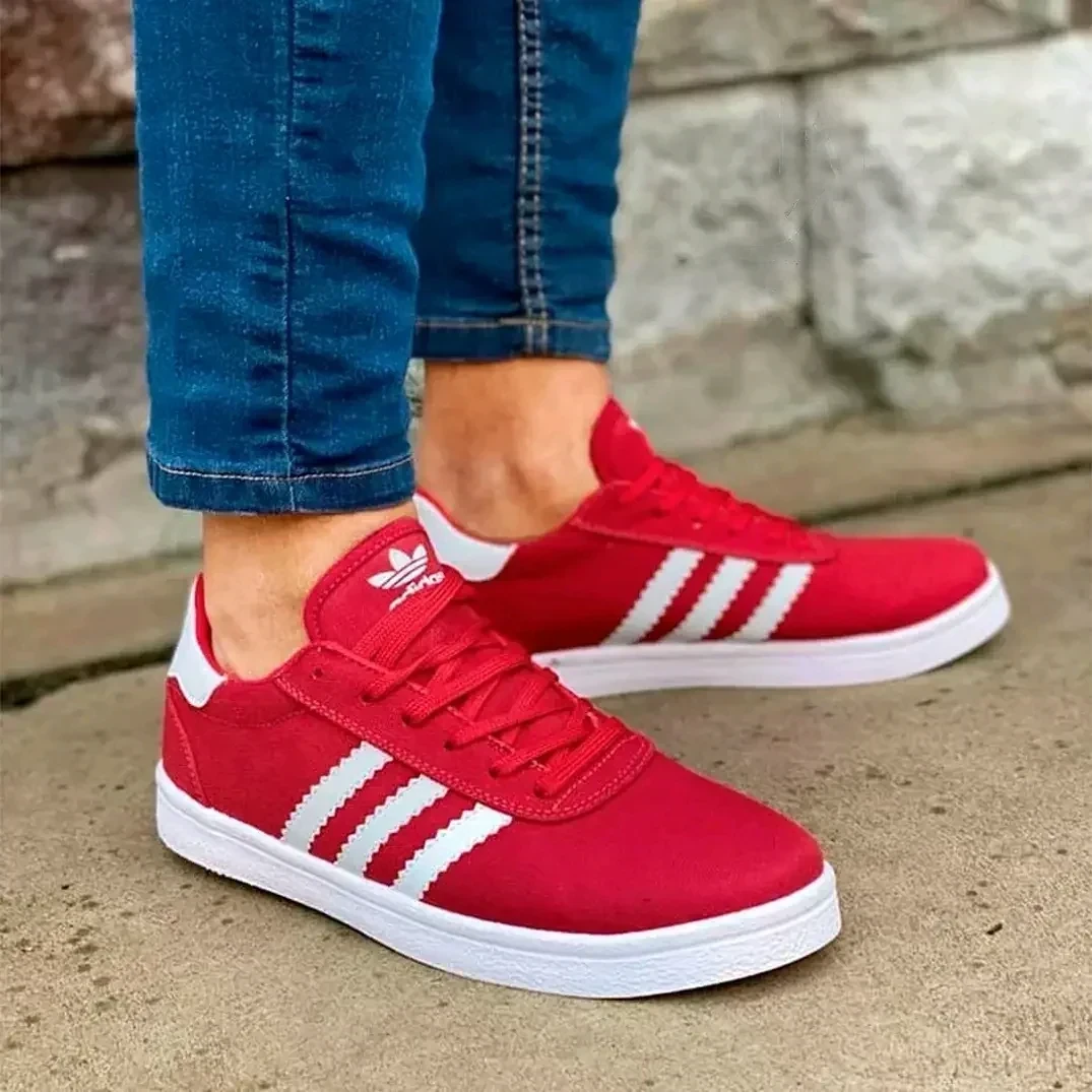 Adidas Lona Rojo Unisex 2