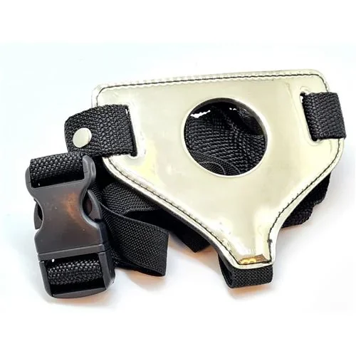 Arnes Sin Aro 4Cm Femenino Dorado Eco-Cuero-Correa Regulable