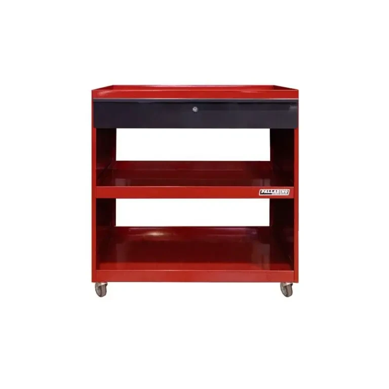 Mesa portaherramientas : 1 cajon y 3 estantes