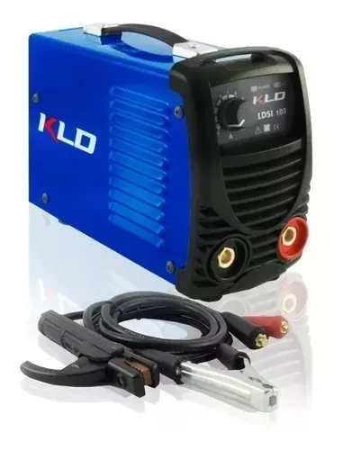 SOLDADORA INVERTER FUNCION ELECTRODO 100A COLOR AZUL 2