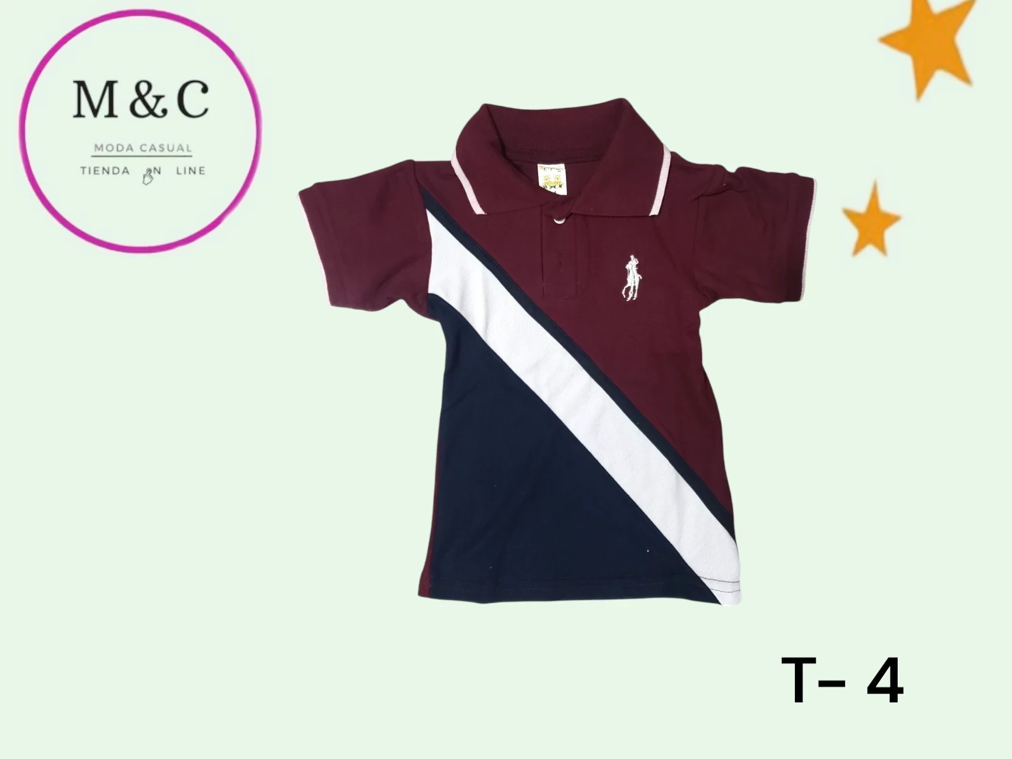 Playera tipo Polo  2
