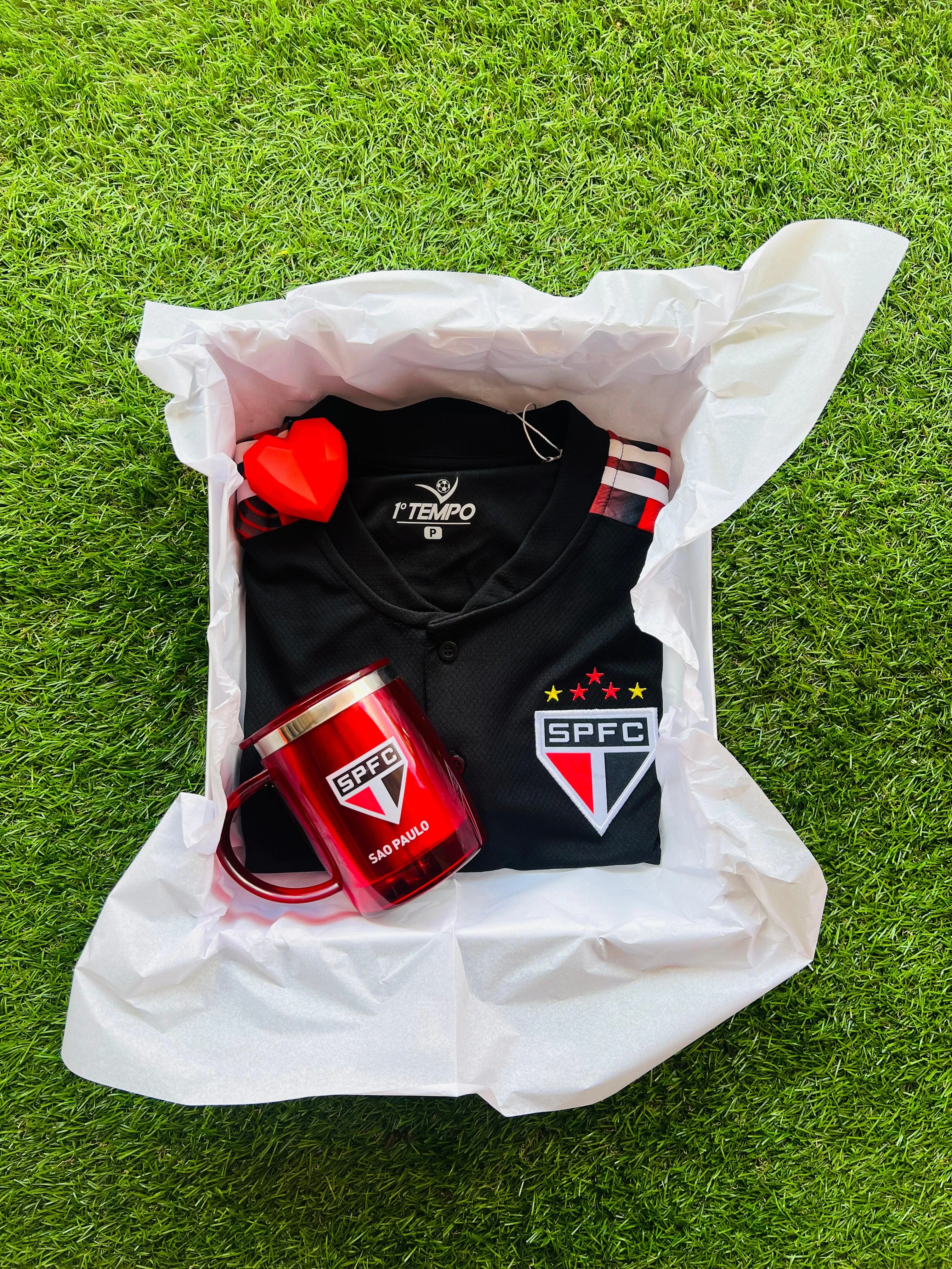 KIT CAMISA+CANECA TÉRMICA SÃO PAULO