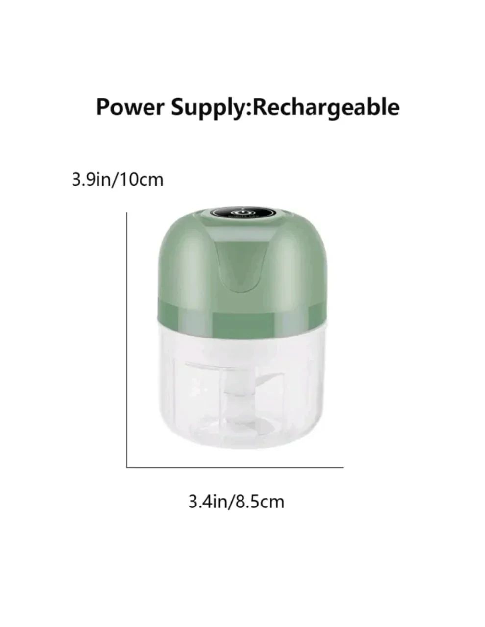Triturador de ajo eléctrico  3