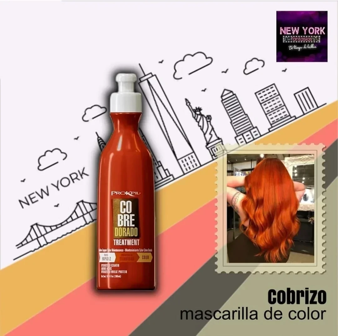 prokpil tratamiento color x300 ml cobre dorado