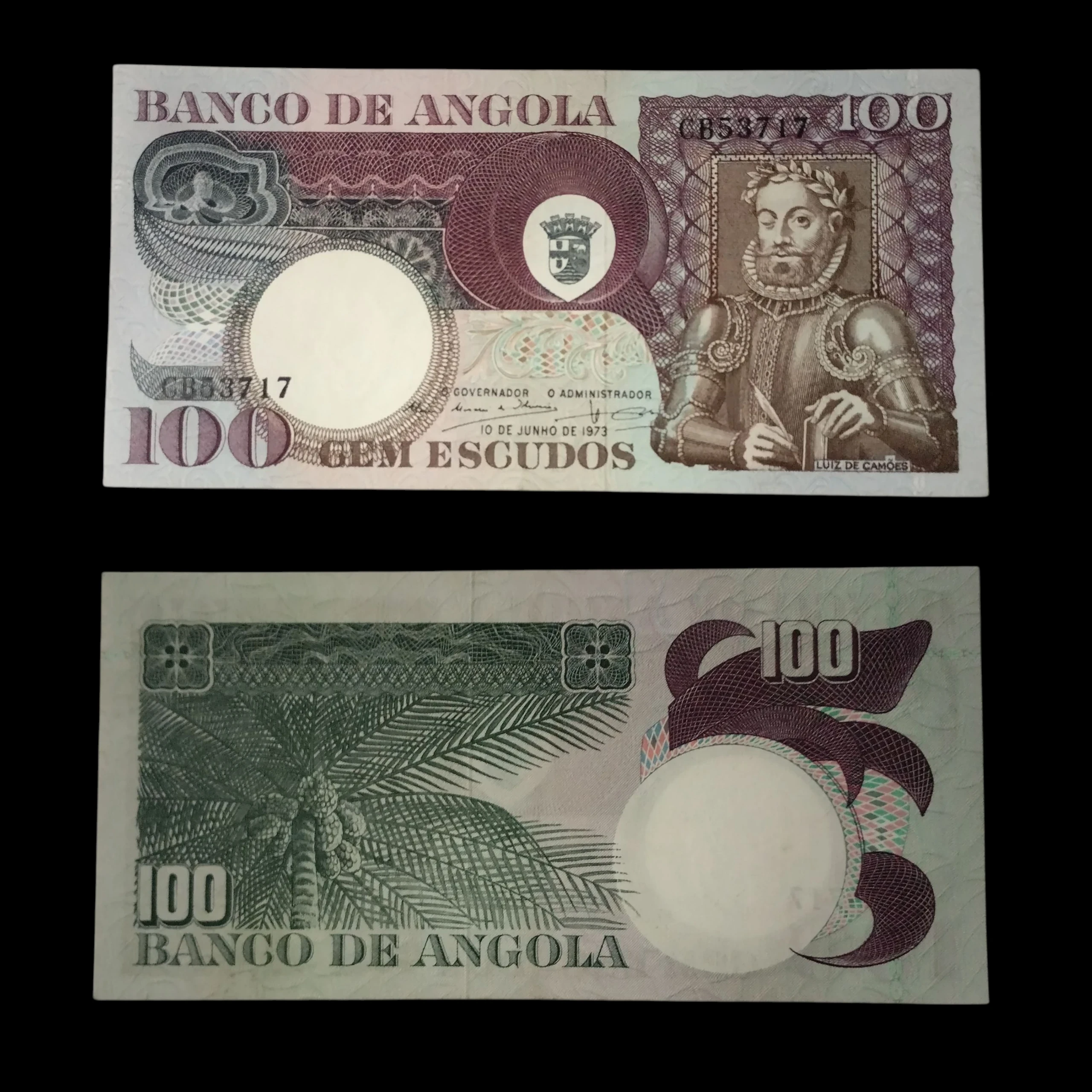 • Angola 100 escudos aunc