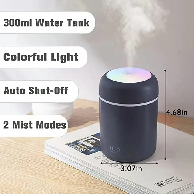 Humidificador Difusor de Aceites Aromaticos 2