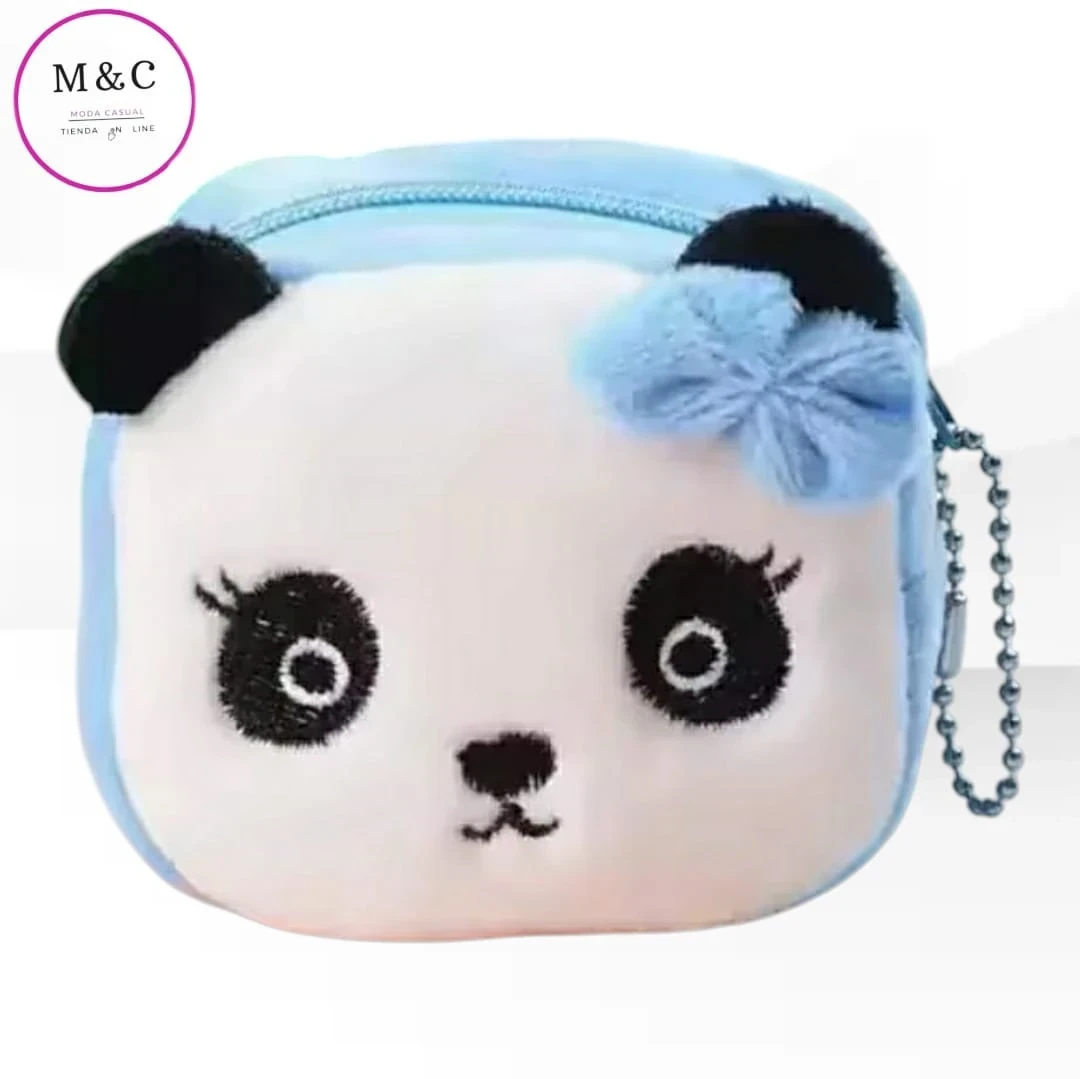 Monedero de peluche 