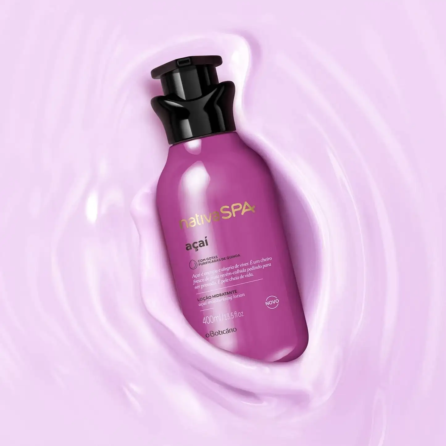 Nativa SPA Loción Hidratante Corporal Açaí, 400ml 2