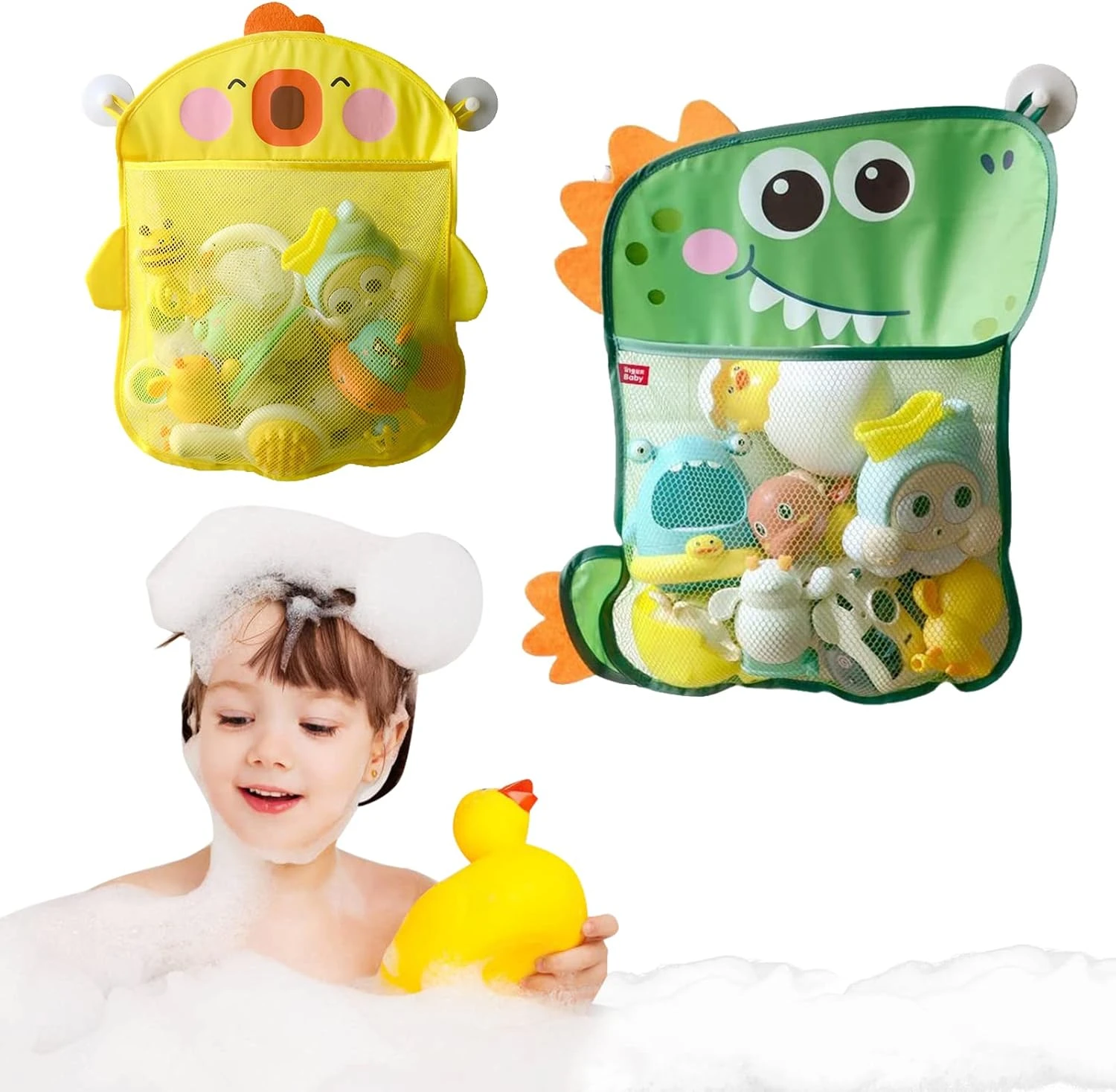 ORGANIZADOR DE BAÑO PARA JUGUETES