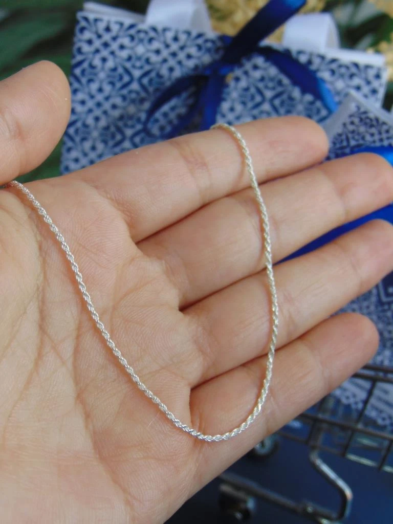 CADENA PLATA LEY 925 LAZO 1MM | 45CM 3