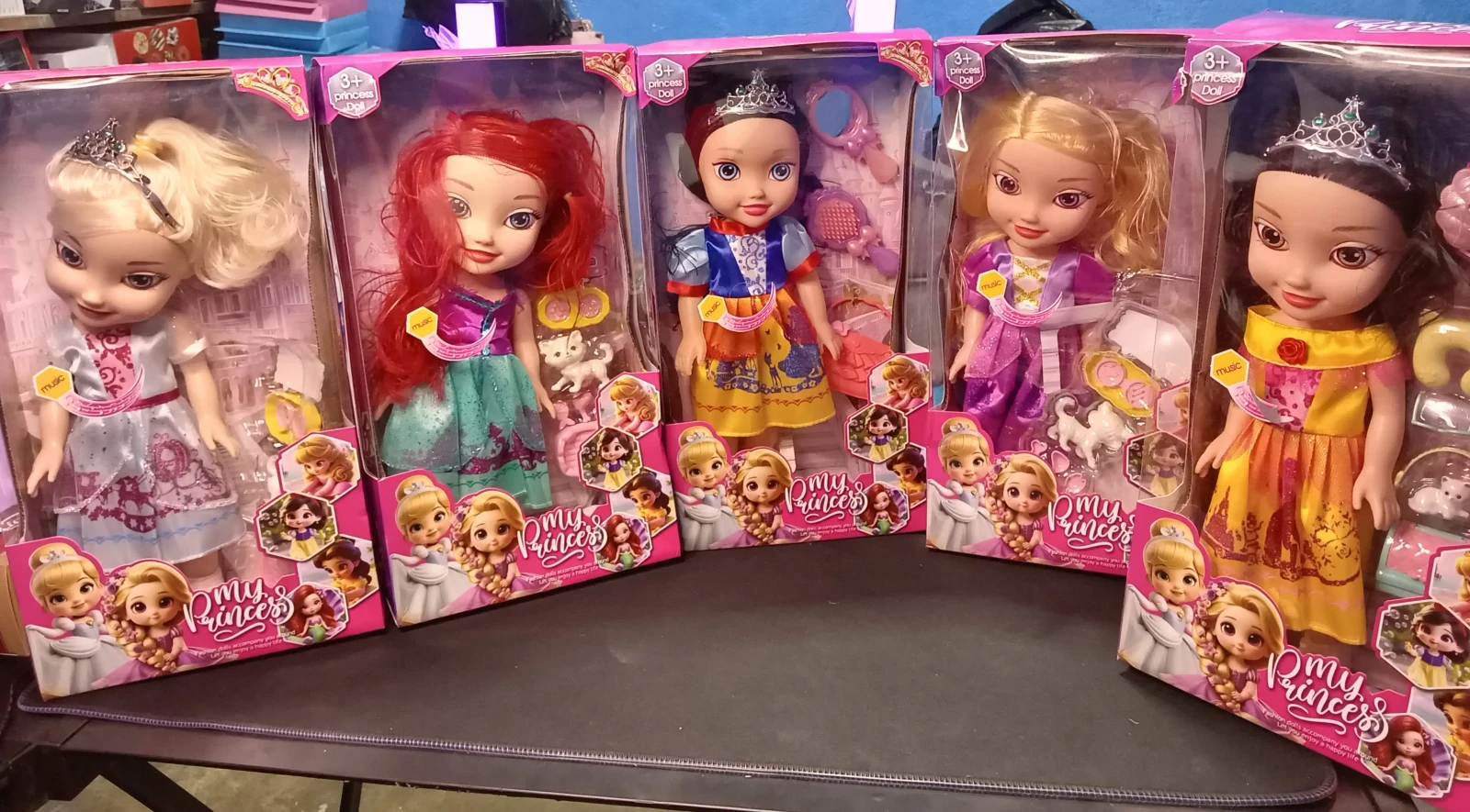 MUÑECAS PRINCESAS DE DISNEY