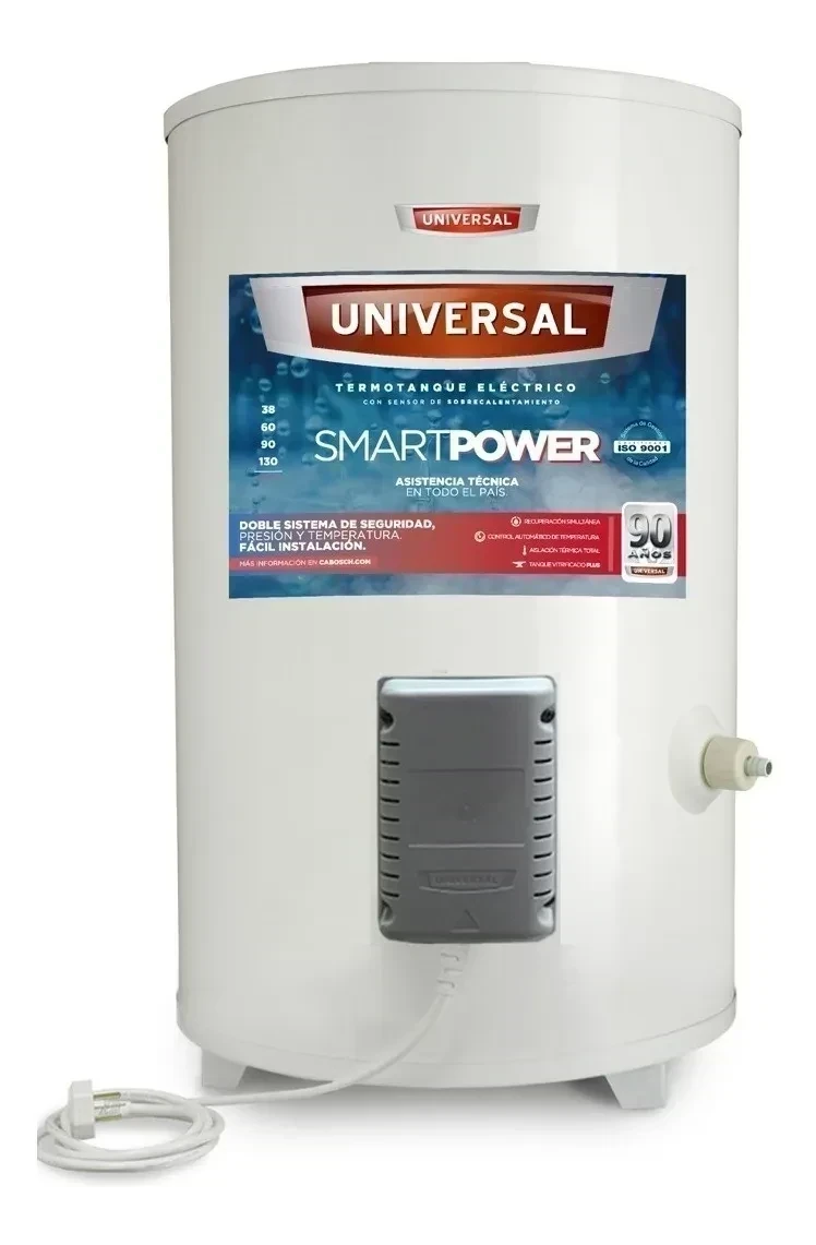 Termotanque Universal Eléctrico 60LTS TUE60