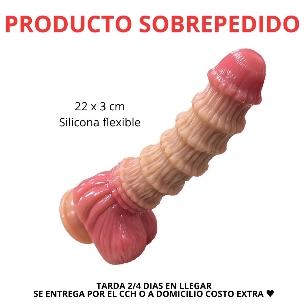 DILDO TEXTURIZADO