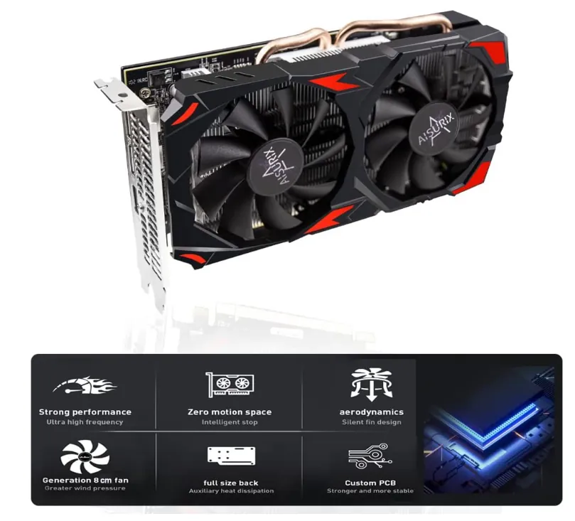 Tarjeta de video Radeon RX 580 4