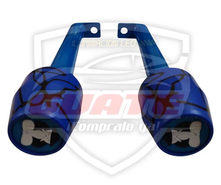 SLIDER PARA MOTO AZUL 4
