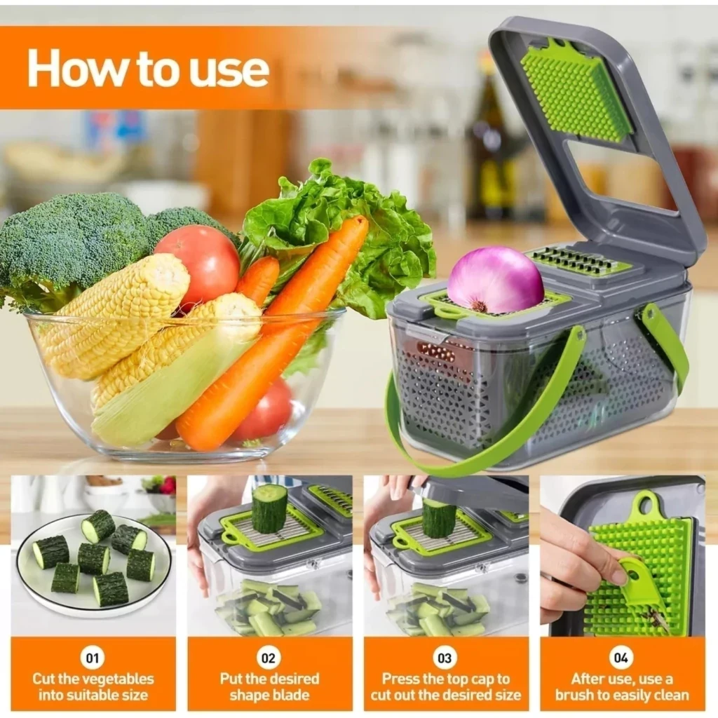 Rallador Mandolina Veggie 2