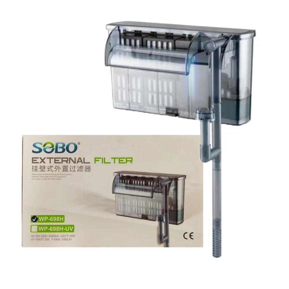 Filtro Externo Sobo Wp-698h 10w 1000l/h
