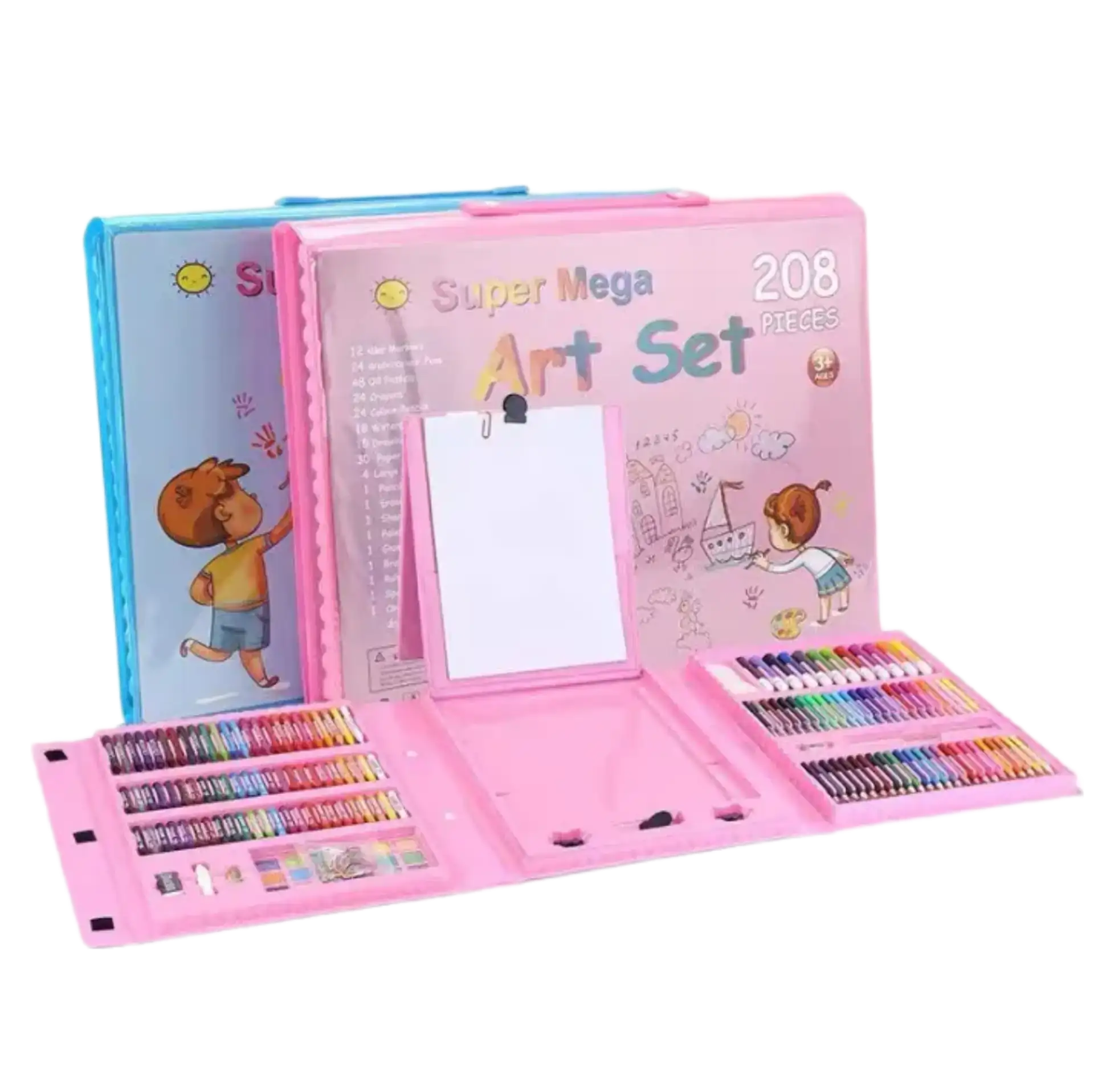 SET MALETA DE ARTE 208 PIEZAS 
