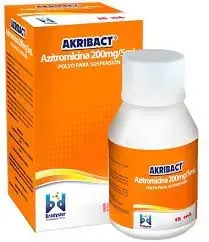 AKRIBACT SUSP 200MG/5ML FCO X 15 ML AZITROMICINA BD FARMA