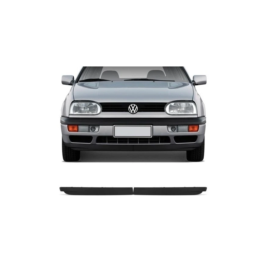 Par Spoiler Inferior Parachoque  Delantero  VW Golf Aleman / BW4212-BW4213 