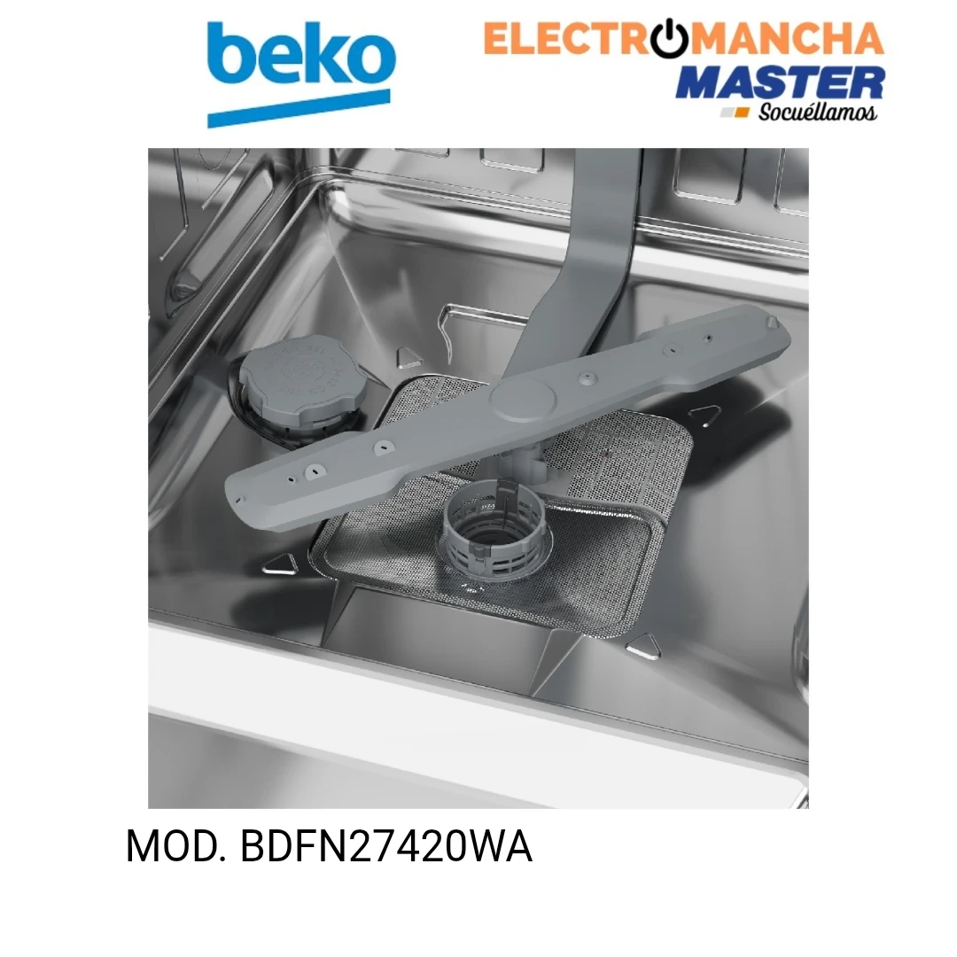 LAVAVAJILLAS BEKO BDFN26420WA AUTODOSE 14 CUB. E 3