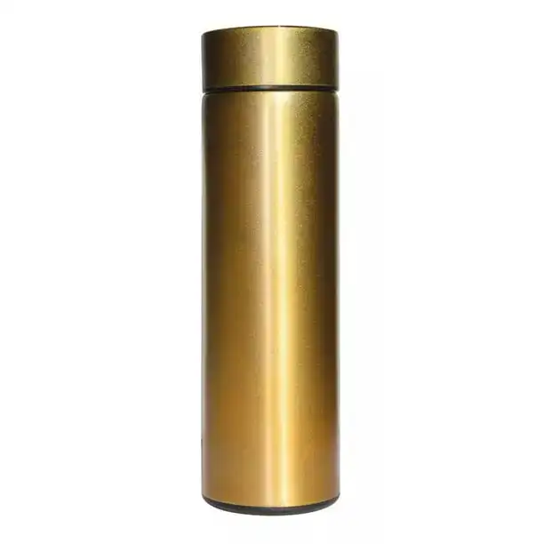 Termo Digital Inteligente Acero Inoxidable 500 Ml - Dorado