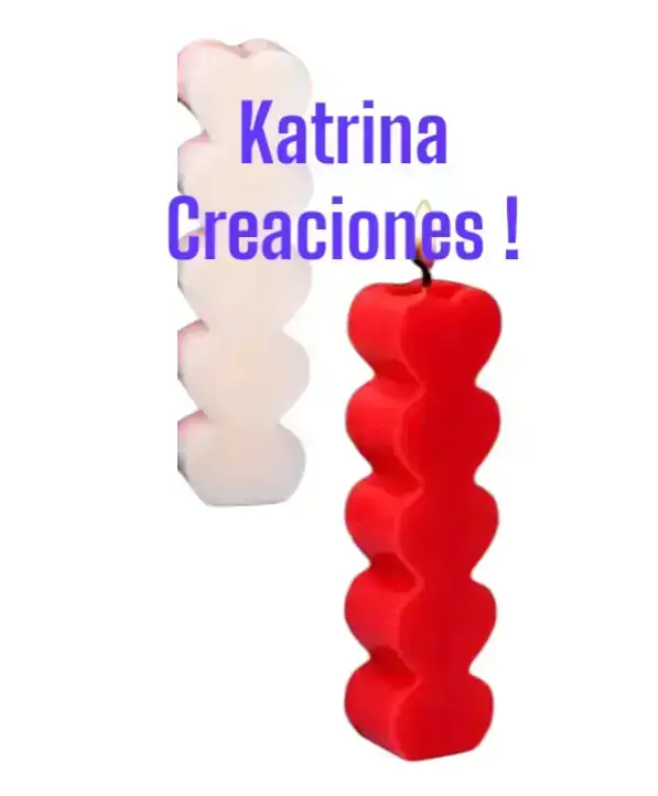 Souvenirs kits  x 20 velas  pequeños corazones.  2