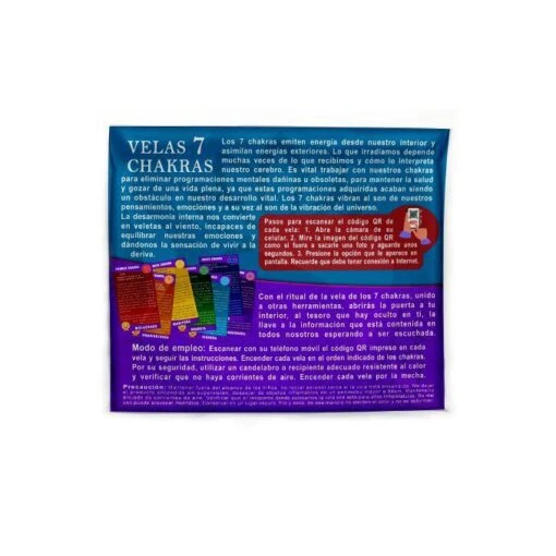 Pack de velas 7 chakras 3
