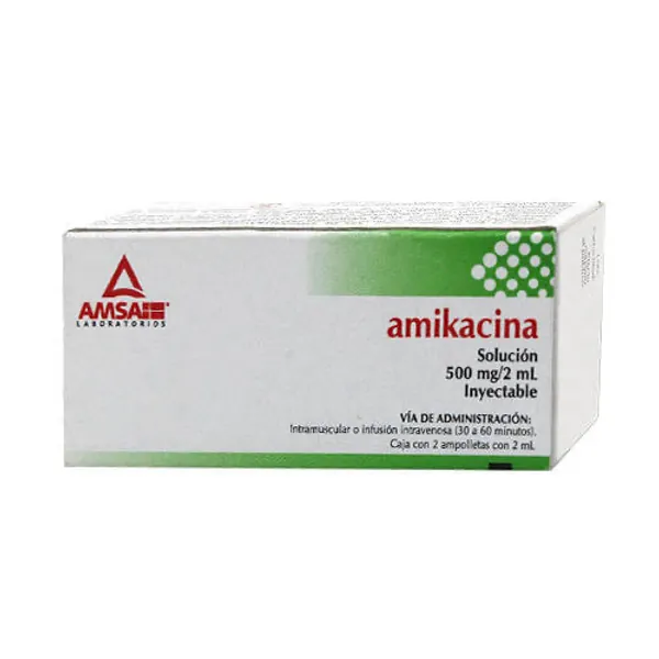 Amikacina 500mg sol. Iny 2ml