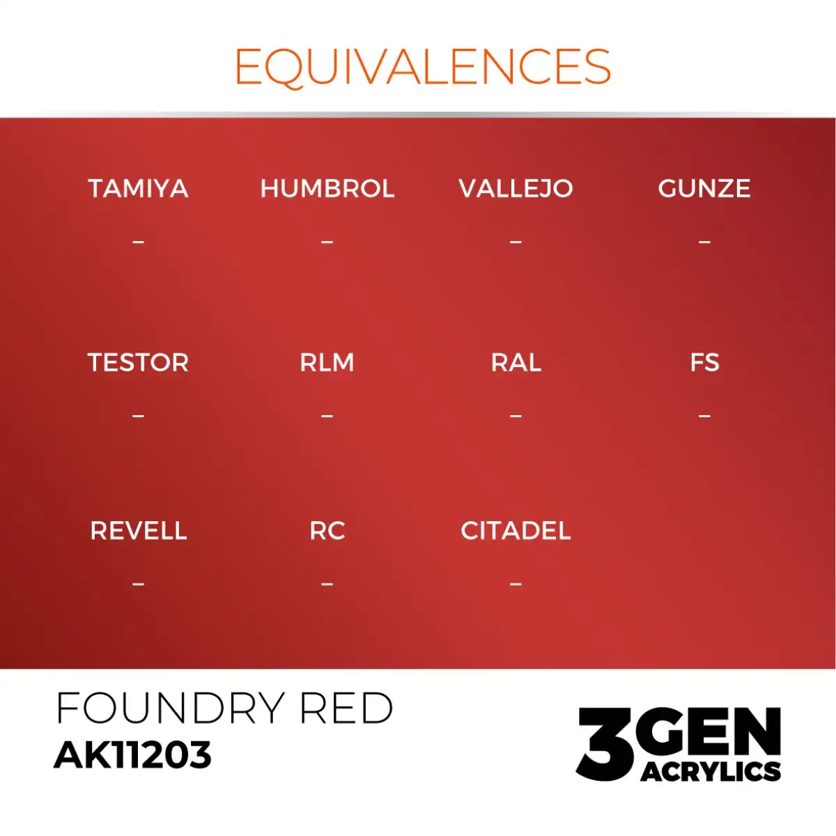 FOUNDRY RED – METALLIC 3