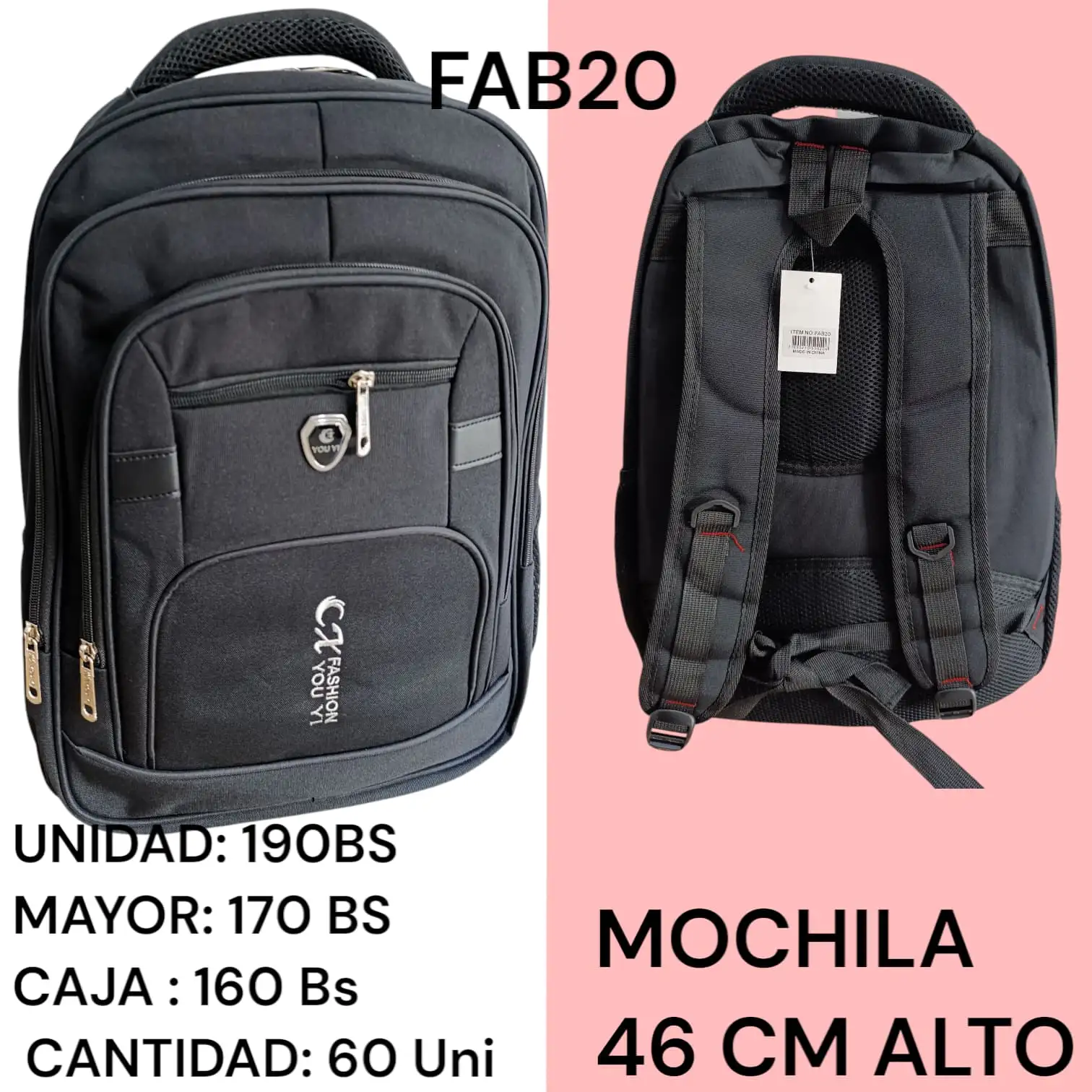 MOCHILA FAB20