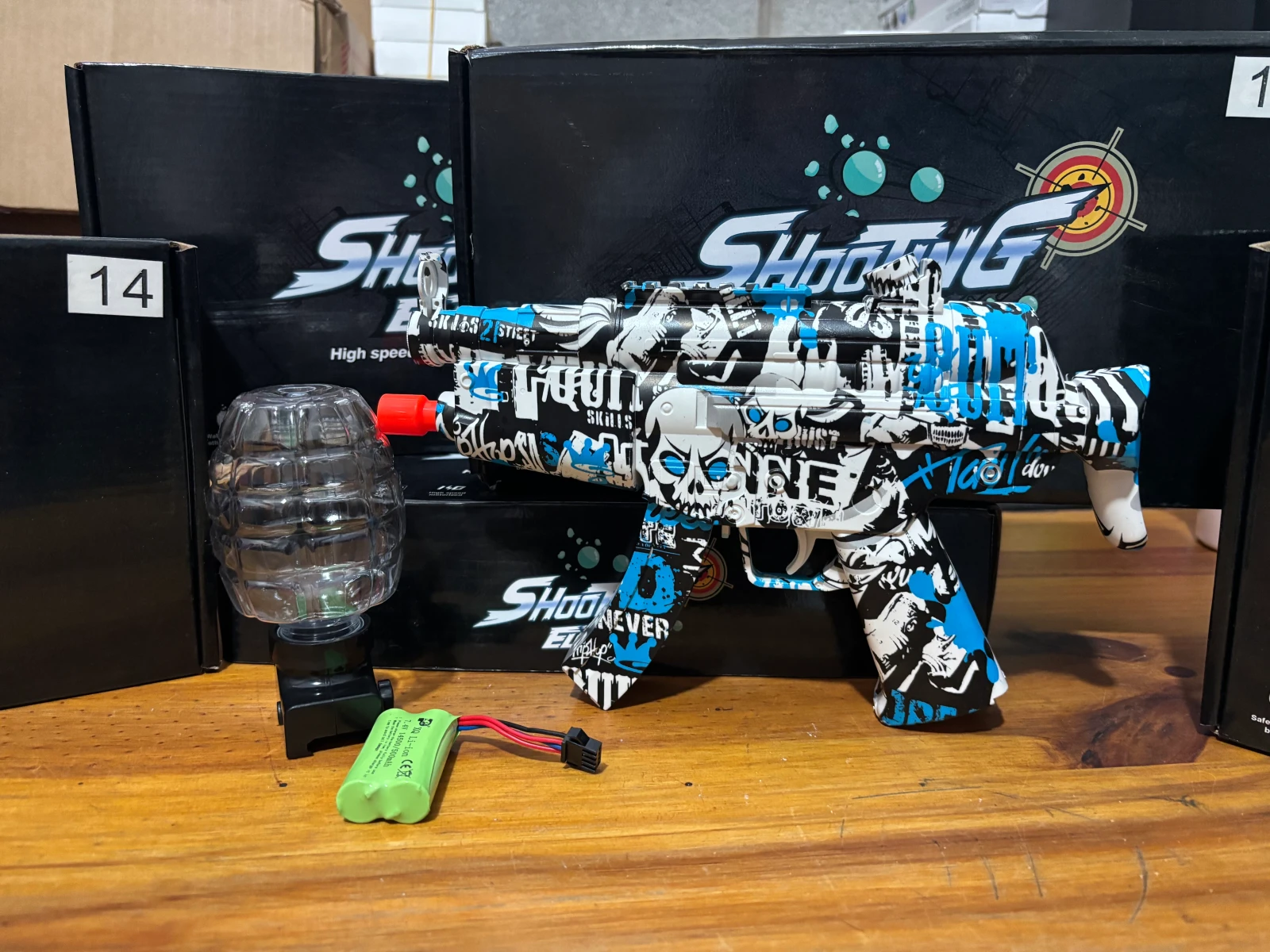 PISTOLA DE HIDROGEL SHOOTING ELITE 4